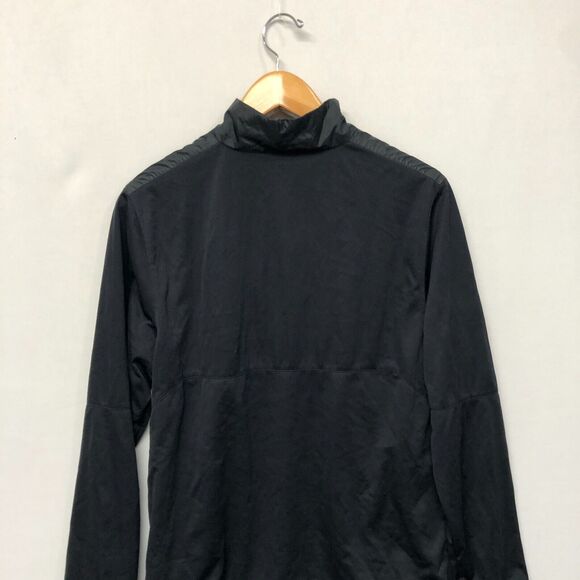 Nike Golf Men Pullover 1/4 Zip Windbreaker Jacket Size Small Black B323 -19 - Picture 15 of 16